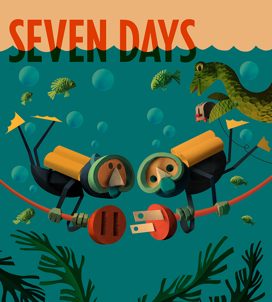 cover of seven days